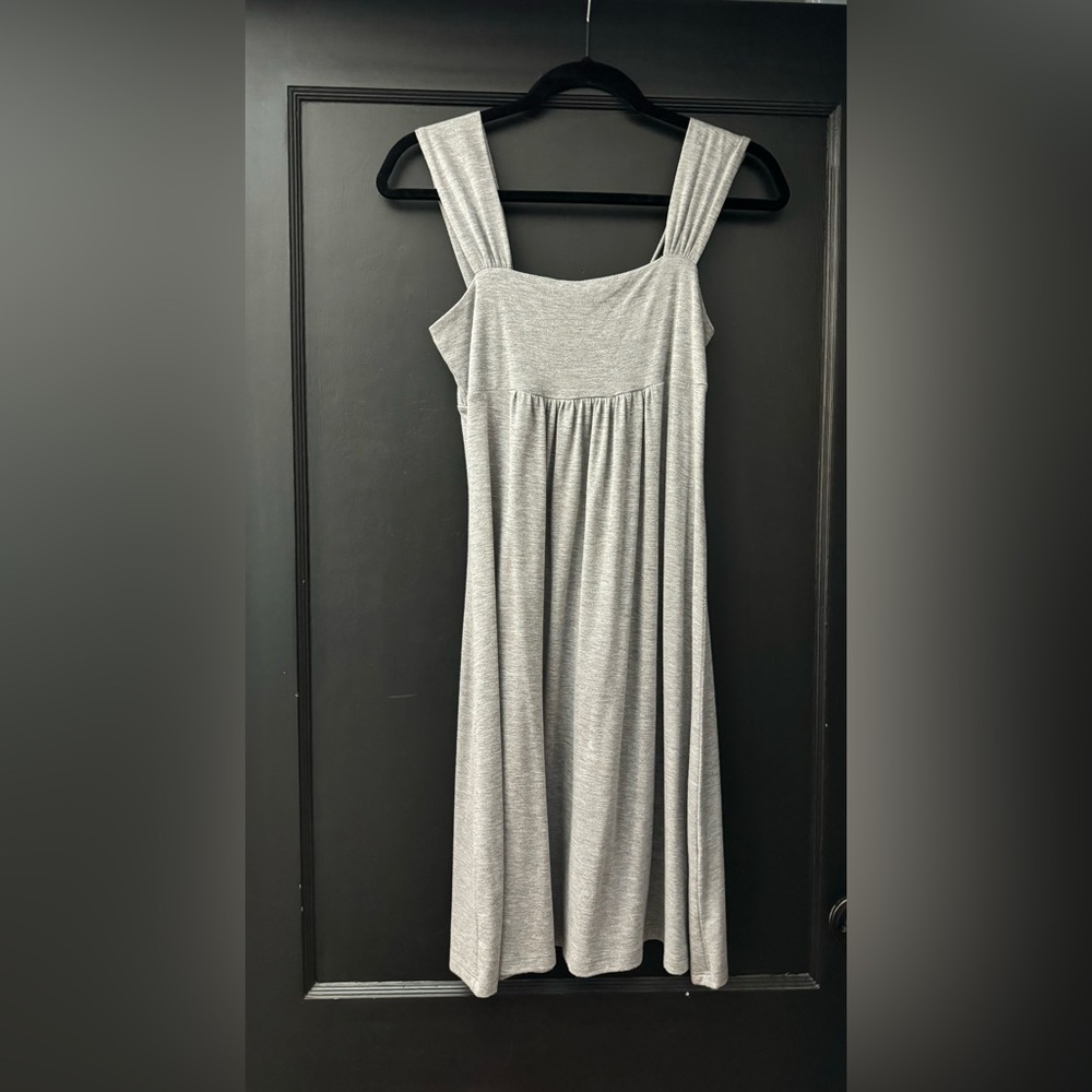 Women’s C Graffitti Empire Waist Gray dress Size S